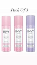 ENVY (Victoria French 2) & (Juliette French 1) Collection Perfume Deodorant Spray - 120ML Best Luxury Fragrance Deo For Women (Pack Of 3) - Fast UK Delivery - Image 3