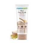 Mamaearth Rice Face Scrub for Glowing Skin, With Rice Water & Niacinamide for Glass Skin - 100 g - Fast UK Delivery - Image 3