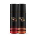 FOGG Men Realman Thrill & Fresh Mood Aerosol Deodorant, Strong Body Spray, Long Lasting Fragrance, 200Ml Each (Pack Of 2) - Fast UK Delivery - Image 2