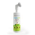 Mamaearth Tea Tree Foaming Face Wash with Tea Tree and Salicylic Acid for Acne and Pimples - 150ml Gently Cleanses |Removes Excess Oil |Antibacterial - Fast UK Delivery - Image 2