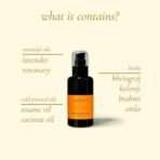 Agnaya Hair & Scalp Oil with Rosemary Bhringraj Kalonji | Controls Hair Fall | Combats Dandruff | Promotes New Hair Growth | Manages Frizz - Fast UK Delivery - Image 5