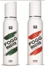 FOGG MASTER PINE+AGAR 120ML EACH (PACK OF 2) Deodorant Spray - For Men & Women (240 ml, Pack of 2) - Fast UK Delivery - Image 2