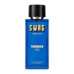 Bella Vita Luxury SWAG THUNDER Eau De Parfum Perfume for Man with Bergamot, Sandalwood & Lily|Woody & Musky Premium Long Lasting Fragrance Scent 100ml - Fast UK Delivery
