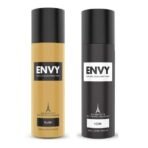 ENVY Rush & Noir Deo Combo Set - 120ML Each (Pack of 2) | Long Lasting Fragrance Deodorant for Men - Fast UK Delivery - Image 2
