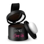 RENEE Cover-Up Hair Powder- Brown, Helps Cover Grey Roots & Bald Spots Instantly, Highly Pigmented, Fuller and Denser, Long-Lasting & Matte Finish, Fine Powder for Flawless Application, 4gm - Fast UK Delivery - Image 2