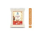 Organic Wellness Whole Wheat Multigrain Atta | High Protein | High Fiber | Low Gluten, & Diabetic Friendly Fresh Flour 2 KG Pack - Fast UK Delivery - Image 3