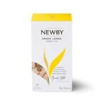 Newby Green Lemon Tea | 25 Tea Bags | Natural Fusion of Verdant Green Tea wth Bright Dried Lemon | 50 gms - Fast UK Delivery - Image 3