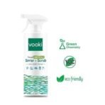 Vooki Ecofriendly Tough Lime Scale Hard Water Stain Remover, Spray and Scrub Cleaner for Bathroom,Taps, Faucet, Basins, Showers & Floor Tiles Cleaner, Home and Commercial Use - 500 ml (Pack of 1) - Fast UK Delivery - Image 5