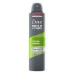 Unilever Dove Men+care Extra Fresh Dry Spray Antiperspirant Aerosol Deodorant, Up to 48 Hrs Protection From Sweat & Odour, Soothes & Moisturises Skin, Long-lasting Refreshing Citrus Scent, 250ml - Fast UK Delivery - Image 2