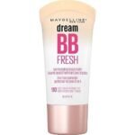 Maybelline Dream Fresh Dewy BB Cream, Light/Medium, 30ml - Fast UK Delivery