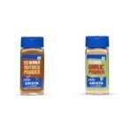 CRISTA Daily Ground Spices Combo - 9 | Nutmeg Powder X 1, 50 gms & Garlic Powder X 1, 45 gms | No Added Colours, Fillers & Preservatives | Pack of 2