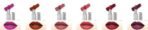 Bonjour Paris Premium Super Matte 9-5 Hydrating Lipstick-Purple Plum, Burnt Amber Red, Nude Pink, Dusky Pink, Wine Red, Burgundy (Combo) - Fast UK Delivery - Image 2