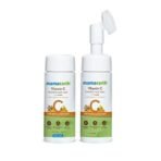Mamaearth Vitamin C Foaming Face Wash with brush, Combo Pack with Refill for Skin Illumination - 150 ml + 150 ml - Fast UK Delivery - Image 2