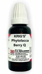 KRIG'S Phytolacca Berry Q - 30mL Set Of 1 | Homeopathic Mother Tincture - Fast UK Delivery - Image 2