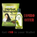 Combo- Hebal Mehandi 100 g + Amla Hair Oil 200 ml - Fast UK Delivery
