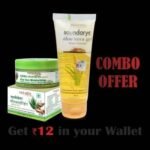 Combo-SAUNDARYA ALOE VERA GEL KESAR CHANDAN 60 ML+ALOEVERA MOISTURIZING CREAM 50g - Fast UK Delivery