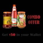 Sauce and Pickle Combo - Mixed Pickle 1 Kg+ Tomato Ketchup o&g 1 ltr(P)+ Mixed Fruit Jam 500gm - Fast UK Delivery