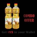 Combo-Fortified Soyabean Oil 1 ltr (B)(Pack of 2) - Fast UK Delivery