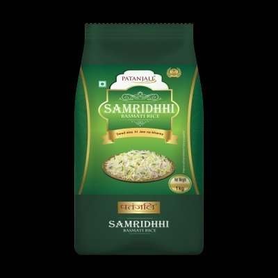 uk400_400_1689676559SamridhiRice1kg1.jpg Patanjali Samridhhi Basmati Rice - Fast UK Delivery - Image 1