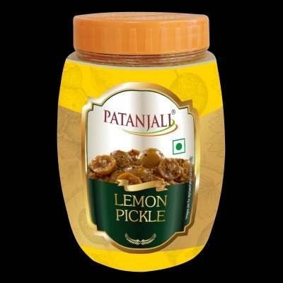 uk400_400_1690263373LemonPickle-500g1.jpg Patanjali Lemon Pickle - Fast UK Delivery - Image 1
