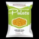Patanjali Unpolished Arhar Dal (Tuvar Dal) - Fast UK Delivery