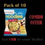 Pack of 10- Atta Noodles Desi Masala 60gm - Fast UK Delivery