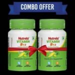 Patanjali Nutrela Vitamin B12 - 30 Veg Capsules (pack of 2) Bio-Fermented for Nerve Strengthening & Brain Function | Capsule - Fast UK Delivery
