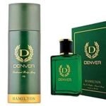 Denver Gift Combo Of Hamilton Rose Spray Deodorant And Perfume For Men 100 Ml - Fast UK Delivery