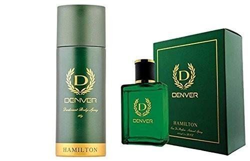 uk41-DuVcpsL-1.jpg Denver Gift Combo Of Hamilton Rose Spray Deodorant And Perfume For Men 100 Ml - Fast UK Delivery - Image 1