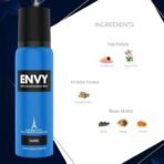 ENVY Dark Deodorant - 140ML | Long Lasting Deo Spray For Men - Fast UK Delivery - Image 4