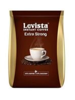 Levista Extra Strong Instant Coffee (Pouch) (1 Kg) | Strong Blend of 57% Coffee & 43% Chicory| Caffeine Coffee with Rich Bold Flavour for an Energising Experience - Fast UK Delivery - Image 2
