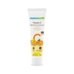 Mamaearth Vitamin C Daily Glow Sunscreen with Vitamin C & Turmeric for Sun Protection & Glow | SPF 50 & PA++++ Protection | No White Cast | Lightweight & Non-Sticky | Brightens Skin | For All Skin Types | 20 g - Fast UK Delivery