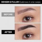 RENEE Browfill Eyebrow Pen- Black, Waterproof & Smudge-proof, One Swipe Application with Micro Precision, Natural & Long-lasting Finish, For Denser & Fuller Eyebrows, Easy to use, Cruelty-free - Fast UK Delivery - Image 5