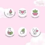 RENEE Princess Snowball Lip Balm 3gm for Pre-teen Girls | Color - Pink | Enriched With Shea Butter, Cocoa Butter & Vitamin E| Cruelty Free & Vegan - Fast UK Delivery - Image 3
