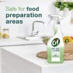 CIF Power & Shine Antibacterial MultiPurpose Cleaner Spray for Kitchen & Bathroom Surfaces, Kills 99.99% Germs, Suitable for Chimney, Gas Stove, Tiles & Sink, 700ml - Fast UK Delivery - Image 5