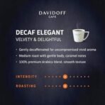 Davidoff Decaf Elegant Instant Coffee - 6/12 Intensity - 100% Arabica - 100g, Granule, Glass Bottle - PACK OF 6 - Fast UK Delivery - Image 7