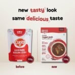 CURRYiT Kashmiri Rogan Josh Curry Paste 250g | Ready to Cook in 15 mins | Serves 6 | Just add Fresh Mutton, Chicken, Meat, Fish | Made with Ghee | No Preservatives | Eat with Khameeri Roti | Indian Masala Gravy - Fast UK Delivery - Image 7