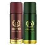 DENVER 165ML Deo Combo for Men (DEN160) - Fast UK Delivery - Image 2