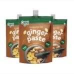 CURRYiT Preservative Free Ginger Paste 150gm | Thick & Coarse | Ready to Cook Adrak Cooking Paste| Fresh & Pure | Organically Processed Ginger paste (Pack of 3) - Fast UK Delivery - Image 2