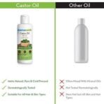 Mamaearth 100% Pure Castor Oil, Cold Pressed, To Support Hair Growth, Good Skin And Strong Nails, 150 Ml - Fast UK Delivery - Image 5