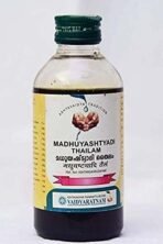 Vaidyaratnam Madhuyashtyadi Thailam 200 ml (Pack of 2)| Ayurvedic Products | Ayurveda Products | Vaidyaratnam Products - Fast UK Delivery