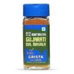 CRISTA KhatMeeth Gujarati Dal Masala Blend | No Onion | No Garlic | Vegan | Low in Sodium | Zero added Colours, Fillers, Additives & Preservatives | 50 gms - Image 2