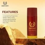 DENVER Hamilton Deo + Honour Deo - 165ML Each (Combo Set of 2) | Long Lasting Deodorant Body Spray For Men - Fast UK Delivery - Image 6