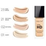 ME-ON Ultra Hd Cream Full Coverage Foundation For Normal Skin Type (Shade 02 - Natural) 30Ml - Fast UK Delivery - Image 4