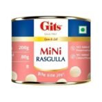 Gits MiNi Rasgulla 200 gms Open & Eat | Pack of 4 tins | 8 pieces in each tin | Party Pack | Quick Sweet Cravings - Fast UK Delivery - Image 3