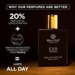 Bella Vita Luxury Ceo & Date Edp Musk Perfumes Combo, Pack Of 2 Premium Long Lasting Fragrance Spray Scents For Women, 100 Ml Each - Fast UK Delivery - Image 5