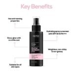 RENEE Glowscreen Spf 50 Sunscreen Spray - 50ml, Pa++++ for Uva & Uvb Protection, Enriched With Hyaluronic Acid & Vitamin C| Lightweight, Non Greasy, Quick Absorbing With No White Cast - Fast UK Delivery - Image 3
