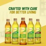 Saffola Cold Pressed Sesame Oil | 100% Cold Pressed Sesame Seed Oil | Helps Lower Cholesterol, Goodness of Omega 6 & Authentic Seed Flavour | 1L Pet Bottle - Fast UK Delivery - Image 7
