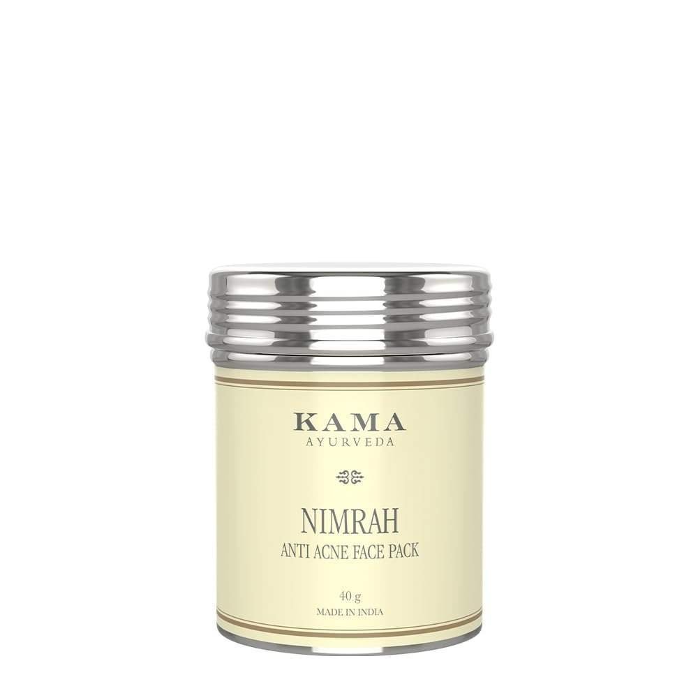 uk411i3lpG6gL-1-1.jpg Kama Ayurveda Nimrah Anti Acne Face Pack with Sandalwood and Liquorice, 40G - Fast UK Delivery - Image 1