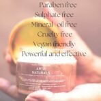 ARTH NATURALS-Miracle hair silk mask- 200Gms- Natural Ingredients-Vegan-Oragnic-Halal-Unisex Product-Deep Condetioning & Smoothening-Pre-wash - Fast UK Delivery - Image 3